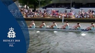 Eton v Hampton  PE  Henley 2018 Day 1 [upl. by Yensehc]