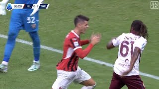 Alvaro Morata Goal AC Milan vs Torino 22 All Goals and Extended Highlights Sirie A 202425 [upl. by Charters912]