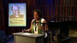 Diedra HarrisKelley presents Artist Trends of Armstrong and Romare Bearden [upl. by Zebedee]