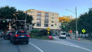 Driving in Downtown Ithaca New York [upl. by Eneleahcim]