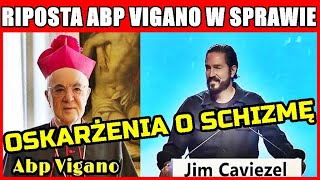 Riposta Abp Vigano po oskarżeniu o schizmę Nieoczekiwane wsparcie od [upl. by Collete]