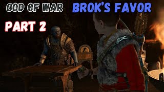 God of War  Broks Favors  Part 2 Deus Ex Malachite  Walkthrough w Commentary PS54K [upl. by Rebbecca]