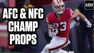 NFL Conference Championship Round Picks Updates Props and Best Bets  Drew amp Stew [upl. by Ahern]