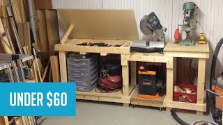 Miter Saw Work Station [upl. by Brenner]