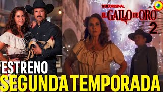 El Estreno De La Segunda Temporada De ‘EL GALLO DE ORO’ Con Lucero Y José Ron [upl. by Eerbua]