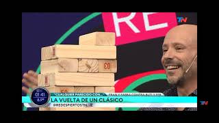 EL PASE JUEGA AL JENGA  Cualquier parecido con  060721  El Pase TN de Noche y Redespiertos [upl. by Janenna932]