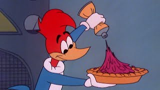 Woody Tries Astronaut Food  25 Hours of Classic Episodes of Woody Woodpecker [upl. by Krystalle]