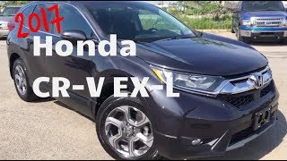 2017 Honda CRV EXL  WHITBY OSHAWA HONDA  Stock  U5088 [upl. by Bathsheba171]