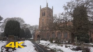 Eccleshall Walk Town Centre【4K】 [upl. by Etnoek]