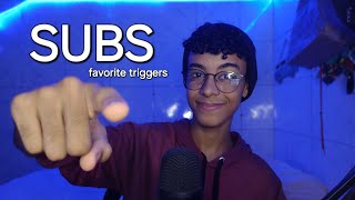 💤 ASMR TRIGG3RS FAVORITOS DOS INSCRITOS [upl. by Anitnatsnok860]