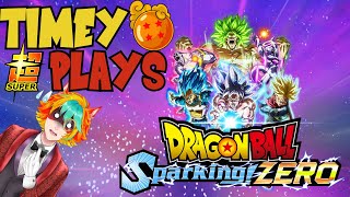 Timey plays DragonBallSparking Zero part 2 [upl. by Cupo847]