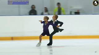 Evelina PokrasnetievaIlya Makarov20082005 PD Quickstep 20190902 Moscow Junior Championships [upl. by Craven833]