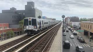 LIRR M9 Arriving at Nostrand Ave 050424 [upl. by Guillemette]