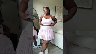 Fabletics workout  athleisure Try On Haul plussizefashion midsizefashion fableticspartner [upl. by Nuahsor]