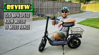 Hoverfly Z5 Electric Scooter Review Power and Comfort Combined [upl. by Ogirdor]