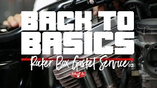 Back to Basics Evo Sportster Rocker Box Gasket Service [upl. by Brenner]