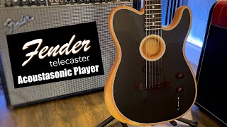 Fender Acoustasonic Player Telecaster [upl. by Gimpel]