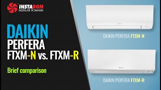 Daikin new Perfera FTXMR vs old Perfera FTXMN Inverter air conditioners  Brief comparison [upl. by Aurelio]