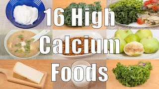 16 High Calcium Foods 700 Calorie Meals DiTuro Productions [upl. by Fanchet]