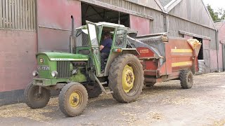 John Deere 2130  Teagle Tomahawk  Raw Sound  Classic Farming with Classic Machinery DVD update [upl. by Notgnirra]