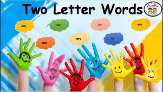 Two Letter Words Phonics for kidsPhonics Lessons 2 letter wordsKids Pre School [upl. by Rehpitsirhc]