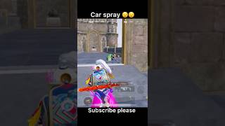 Car spray😱 dream shorts bgmi pubgmobile girlgaming [upl. by Polad]