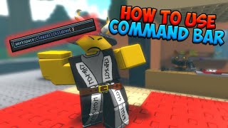 How to use Command Bar Roblox [upl. by Indira239]