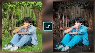 Lightroom Mobile Dark Brown DRAMATIC Tone Photo editing tutorial with preset [upl. by Pennebaker]