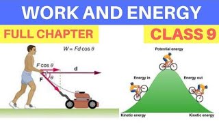 WORK AND ENERGY  CLASS 9 CBSE  ICSE FULL CHAPTER [upl. by Eisinger203]