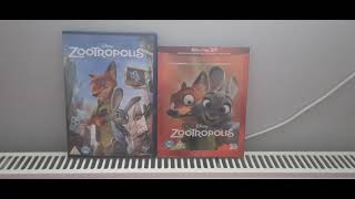 Zootropolis UK DVD and Bluray 3D Unboxing [upl. by Adran489]