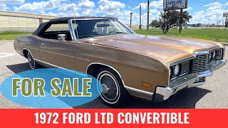 1972 Ford LTD Convertible  FOR SALE  usa ford classiccars [upl. by Cecelia464]