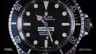 La Rolex Submariner Comex ref 5514 Artcurial [upl. by Htebazileharas]