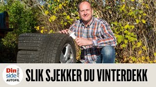 Slik sjekker du vinterdekkene [upl. by Hsu]