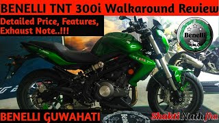 BENELLI TNT 300i Detailed Walkaround Review  Price Features Exhaust Note🔥 Shakti Nath Jha [upl. by Salocin]