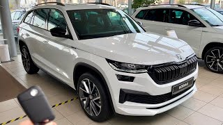 NEW Skoda KODIAQ Sportline 2022 Facelift  FIRST LOOK amp visual REVIEW exterior interior [upl. by Demott]