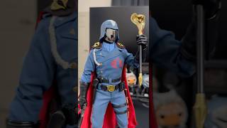 Cobra Commander 🐍 ⭐️ from ThreeZero’s GI Joe line cobracommander gijoe threezero [upl. by Akiemat]