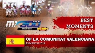 EMX300 Presented by FMF Racing Race1 Best Moments  Redsand 2018 [upl. by Tak]