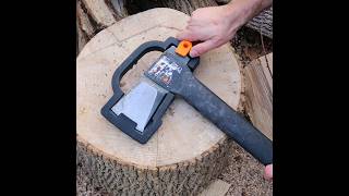 Fiskars X27 Splitting Axe Making Quick Work axe fiskars workout [upl. by Kepner]