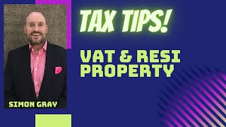 VAT and Residential Property [upl. by Nylcaj]