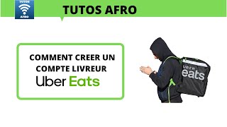 COMMENT CREER UN COMPTE UBER EATS [upl. by Semela]