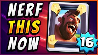 LEVEL 16 HOG RIDER DESTROYS CLASH ROYALE ⚠️ [upl. by Lark911]