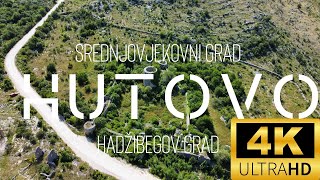 4K Hutovo stari grad  Drone  4K 60 FPS ultraHD  Srednjovjekovni grad  HADŽIBEGOV grad I [upl. by Gschu878]