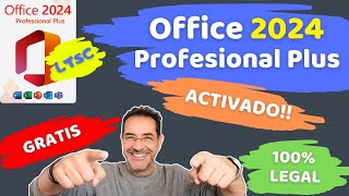 INSTALAR OFFICE 2024 Profesional Plus LTSC ✅ Gratis y 100 Legal ✅ [upl. by Yonita83]