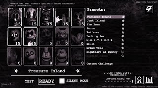 FNaTI But Dumb gameplay  Silent Treasure Island challenge complete [upl. by Nala813]