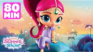 Shimmers Best Wishes Granted amp Genie Adventures  80 Minute Compilation  Shimmer and Shine [upl. by Tychonn]