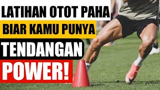 Lakukan latihan ini agar tendanganmu keras dan kuat Latihan Otot paha untuk pemain bola [upl. by Thorn]