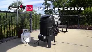 CharBroil® TRUInfrared™ The Big Easy™ Smoker Roaster and Grill [upl. by Pernas]