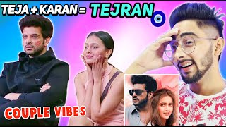 Bigg Boss 15 Tejaswi Prakash and Karan Kundra  Tejran New Reaction Video [upl. by Carie]