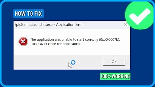 How to Fix 0xc00007b Error Windows PC 2024 100 Working Solution [upl. by Nibla]