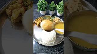 Bengali lunch thali trending food tiffinlunchbox cooking lunchboxideas viral [upl. by Bubalo218]